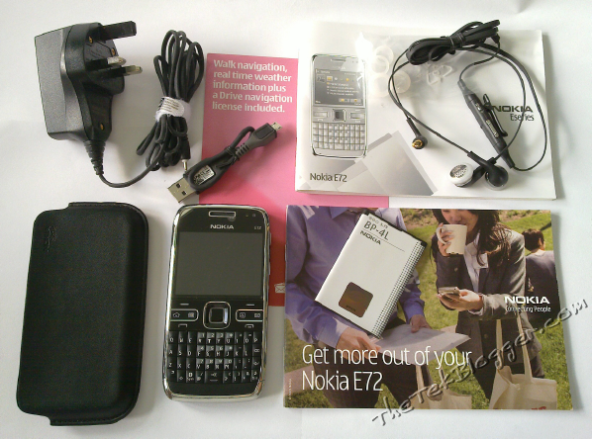 Nokia E72 unboxing and 3 part review